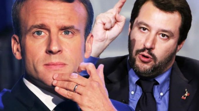 Salvini afirmă că este pregătit să discute cu Macron