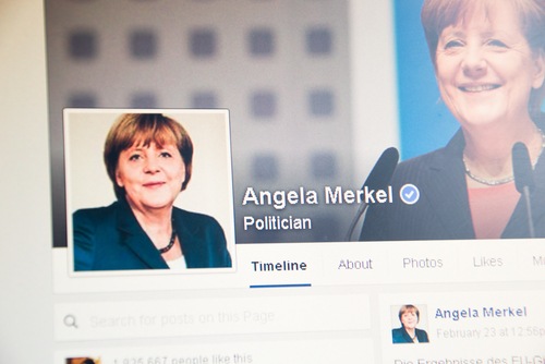 Angela Merkel şi-a închis pagina de Facebook