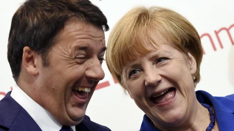 Matteo Renzi o propune pe Angela Merkel la președinția Consiliului European