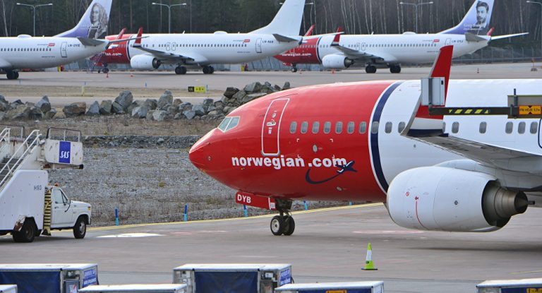 Norwegian Air cere companiei Boeing să plătească pentru consemnarea la sol a aparatelor 737 MAX 8