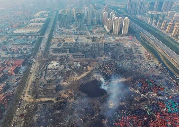 Creşte bilanţul victimelor în explozia din China