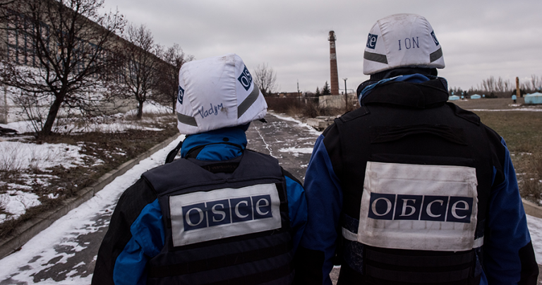 OSCE constată o îmbunătăţire a situaţiei din Donbas
