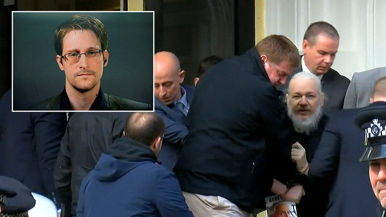 Edward Snowden vorbește despre arestarea lui Assange: ‘O zi tristă pentru libertatea presei!’