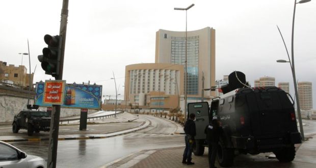 Un hotel de lux din Libia a fost atacat cu rachete