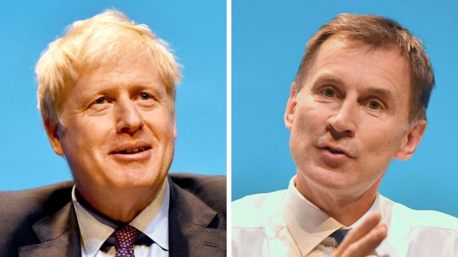 Confruntare televizată între Boris Johnson şi Jeremy Hunt (VIDEO). Cei doi candidați la funcția de premier în UK nu s-au menajat deloc