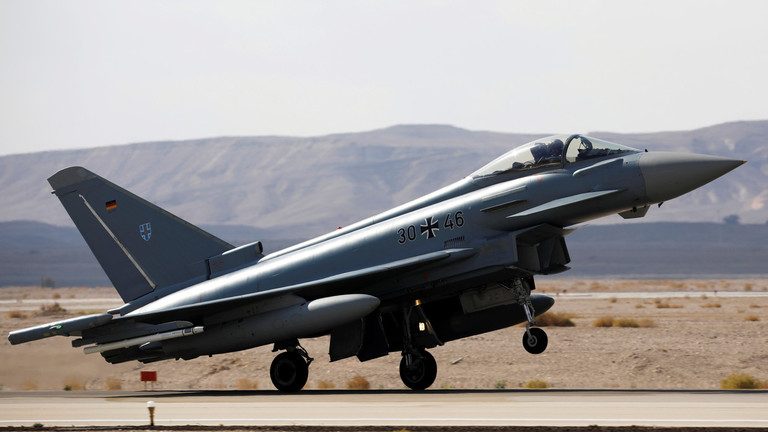 Avioanele Eurofighter sunt consemnate la sol în Germania