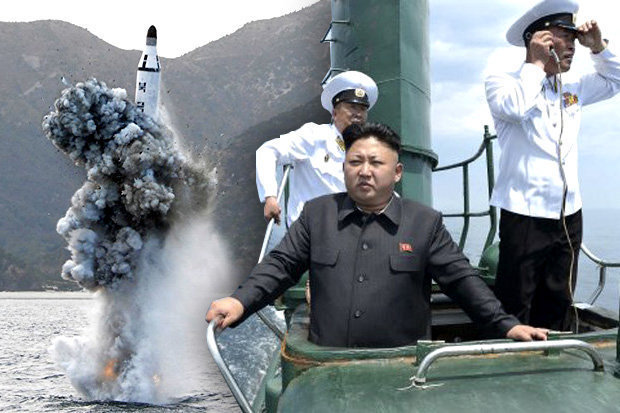 Kim Jong Un inspectează un nou submarin nord-coreean