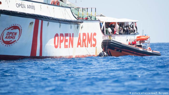 Cinci ţări din UE vor primi migranți de pe Open Arms