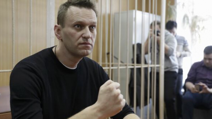 De-abia eliberat din închisoare, Aleksei Navalnîi a fost încarcerat din nou