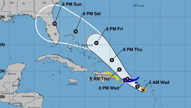 Stare de urgenţă în Puerto Rico. Un uragan puternic ameninţă insula!