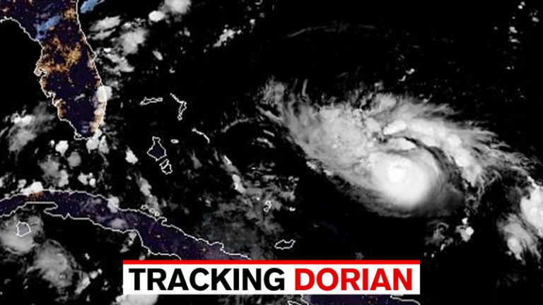 Uraganul Dorian rămâne un fenomen extrem de periculos după ce a fost retrogradat în categoria 4 (NHC)