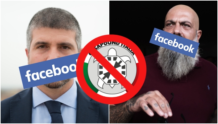 Facebook ÎNCHIDE paginile a două grupuri neofasciste din Italia