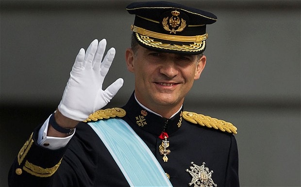 Regele Spaniei spune că statul trebuie să menţină ordinea în Catalonia