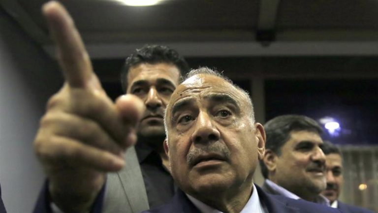 Premierul irakian și-a anunțat DEMISIA