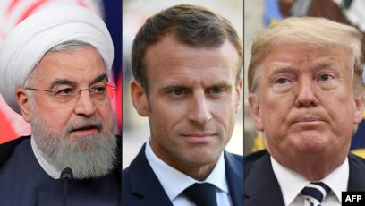 Hassan Rouhani a REFUZAT o convorbire cu Trump, aranjată de Macron