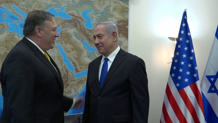 Netanyahu s-a întâlnit cu Mike Pompeo să discute situația din Siria