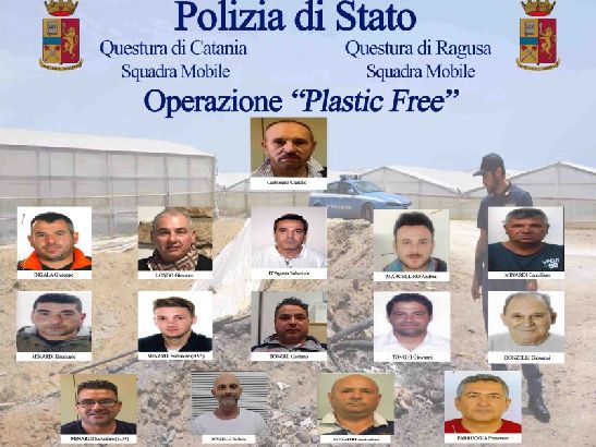 Mafia italiană trimitea plastic toxic în China de unde se întorcea sub formă de pantofi