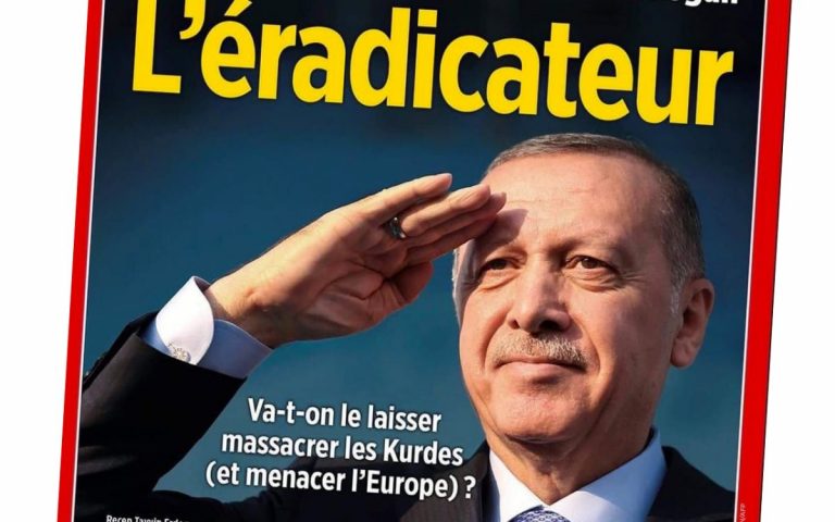 ‘EXTERMINATORUL’ Erdogan dă în judecată Le Point