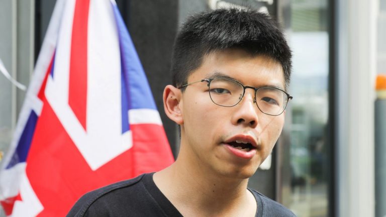 Joshua Wong a fost plasat în arest preventiv