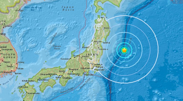 Cutremur de 6,1 grade pe insula japoneză Hokkaido (USGS)