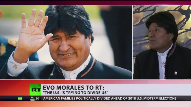 Russia Today vrea să-l angajeze pe Evo Morales