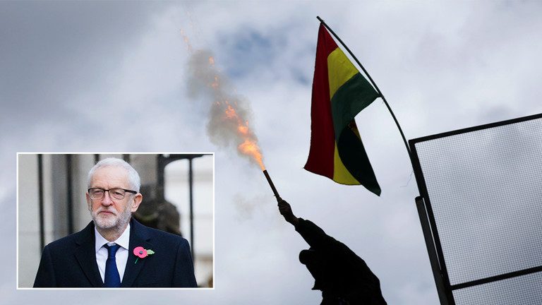 Jeremy Corbyn condamă ‘lovitura de stat ÎNGROZITOARE’ din Bolivia