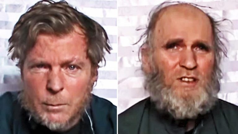 Talibanii au eliberat doi ostatici occidentali