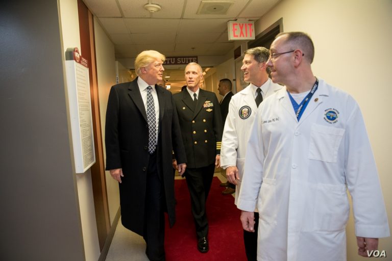 Medicul lui Trump dă detalii despre examenul clinic efectuat de preşedintele american