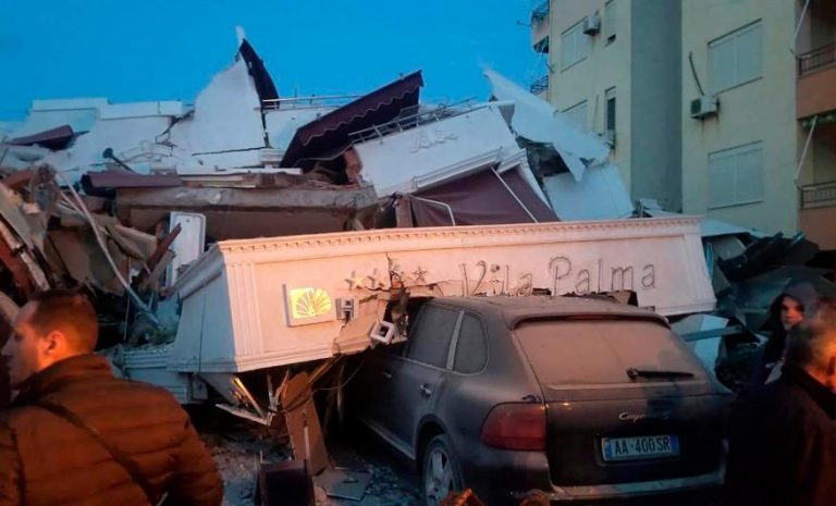 Cutremurul din noiembrie a făcut pagube colosale în Albania