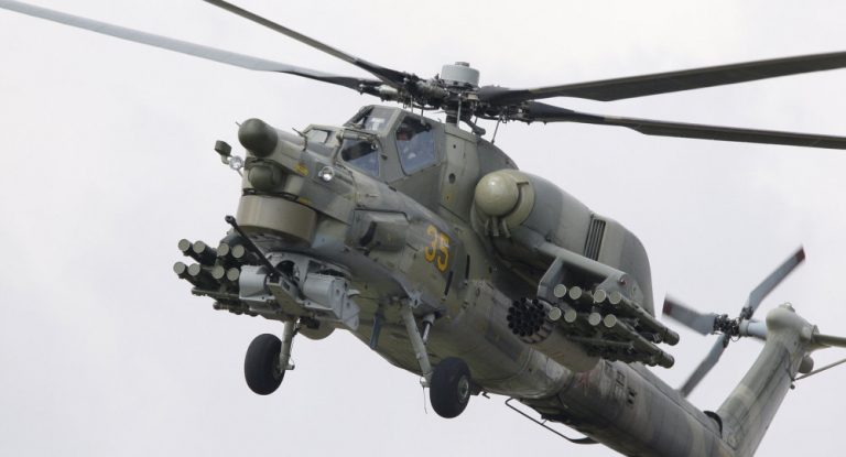 Un elicopter militar s-a prăbuşit în regiunea Kaluga