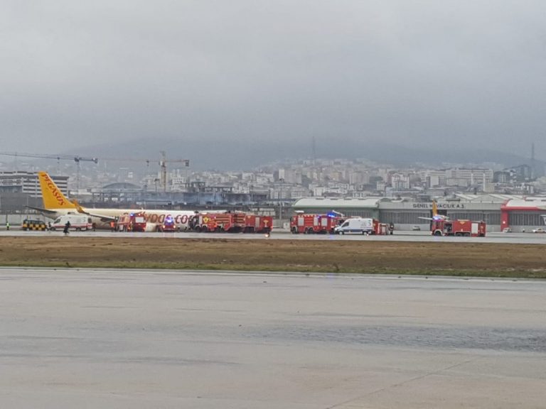 Incident aviatic pe un aeroport din Istanbul (VIDEO). TOATE zborurile au fost suspendate!