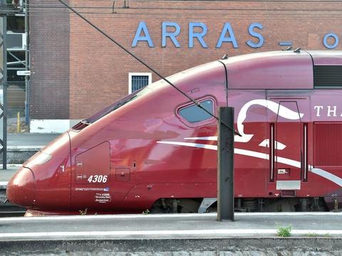Circulaţia trenurilor Thalys a fost întreruptă pe tronsonul care leagă Franţa de Olanda şi Germania