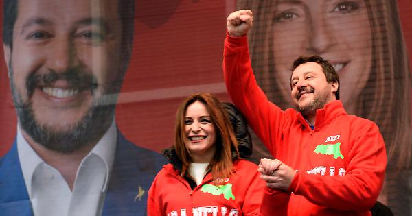 Liga lui Salvini PIERDE alegerile din Emilia Romagna