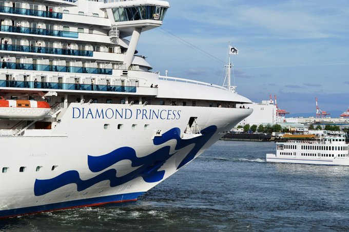 Încă 57 de îmbolnăviri de coronavirus pe nava Diamond Princess