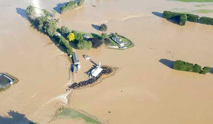 Inundaţii catastrofale în Noua Zeelandă. Mii de oameni au fost evacuaţi!