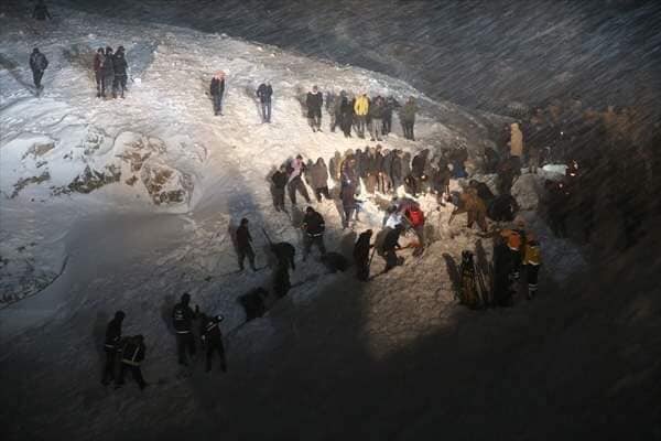 Avalanşă masivă în Turcia! Cel puţin cinci oameni au murit sub nămeţi! (VIDEO)