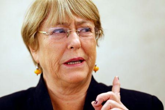 Bachelet denunţă ‘cele mai ample şi mai grave’ regrese pe care le-a văzut în respectarea drepturilor omului