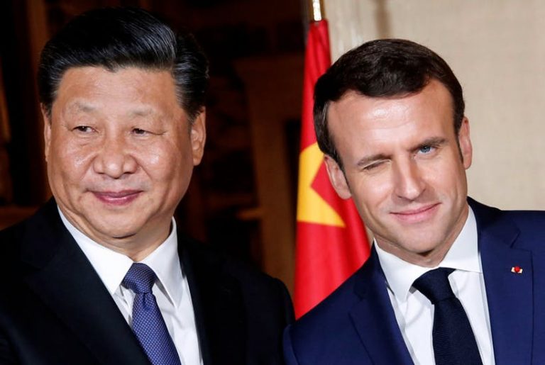 Xi Jinping a discutat cu Macron despre criza ucraineană