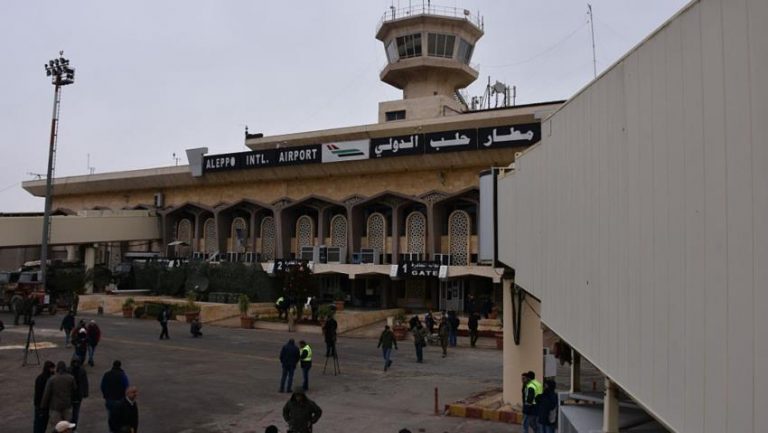 După 8 ani, aeroportul din Alep a fost redeschis. Un avion civil a aterizat de la Damasc
