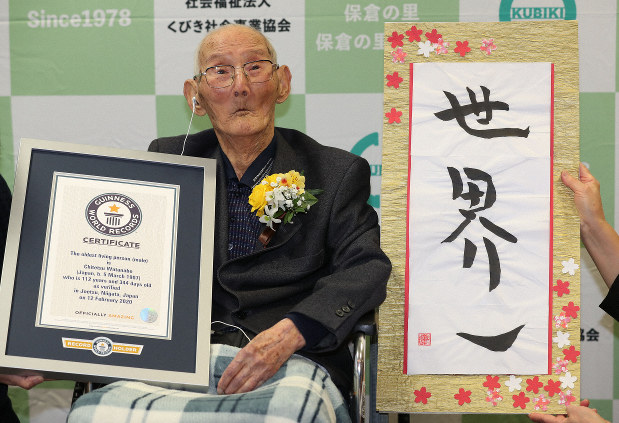 Cel mai vârstnic bărbat din lume a murit la 112 ani