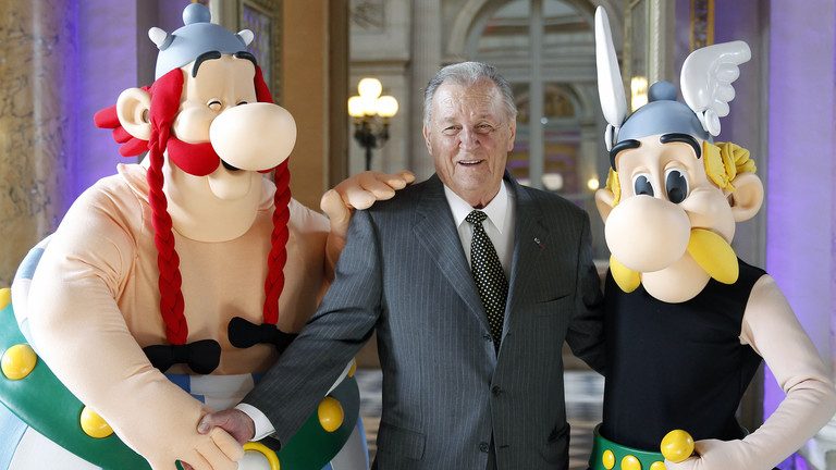 Albert Uderzo, creatorul lui Asterix şi Obelix, a murit la 92 de ani