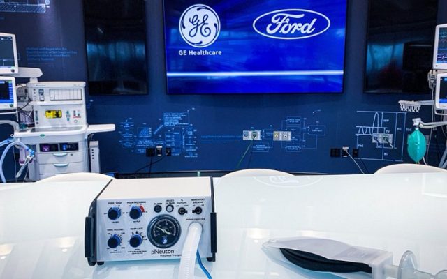 Ford şi General Electric vor produce 50.000 de aparate de ventilaţie