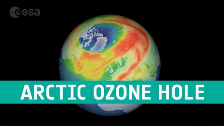 Gaura în stratul de ozon de la Polul Nord este de trei ori mare decât Groenlanda