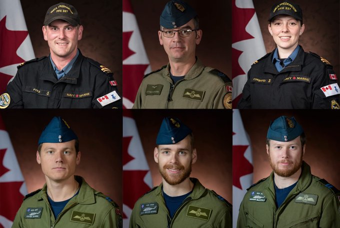 Un mort şi 5 dispăruţi în urma prăbuşirii elicopterului canadian în Marea Ionică: ‘TOŢI sunt nişte eroi!’