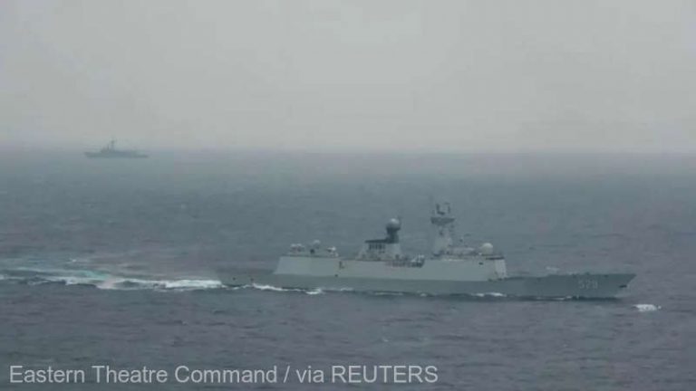 Japonia şi China negociază probleme maritime în contextul manevrelor militare chineze din jurul Taiwanului