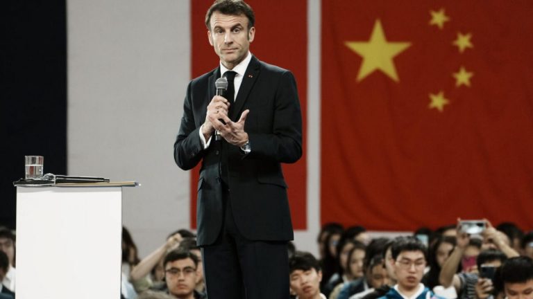 Chinezii laudă ‘ideile foarte bune’ ale lui Macron