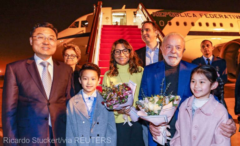 Preşedintele Brazileie a aterizat în China