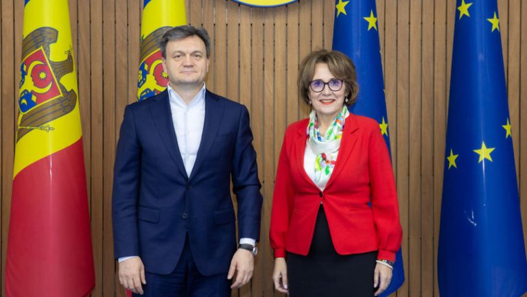 Premierul s-a întâlnit cu un oficial venit din România