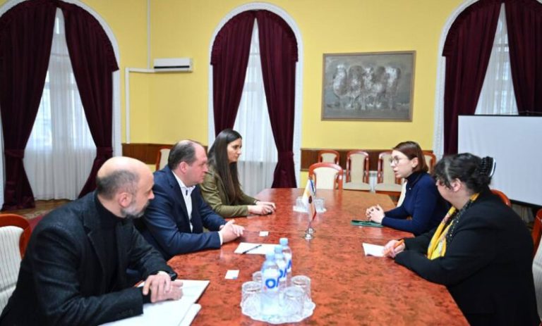 Ion Ceban s-a întâlnit cu Ambasadoarea Austriei la Chișinău