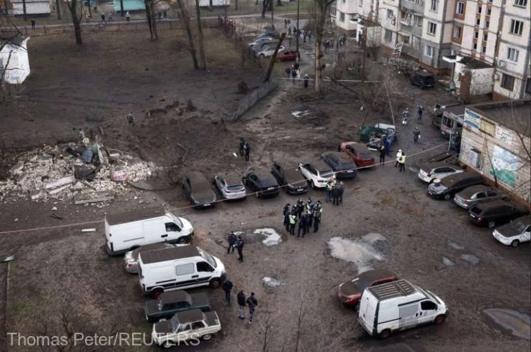 Ruşii au bombardat centrul Kievului! Mai mulţi oameni au fost răniţi